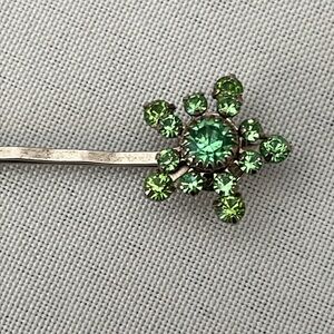 Joomi Green Gem Hair Pin